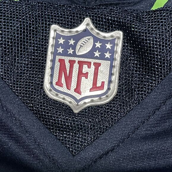 Seattle Seahawks Jersey #3 Russell Wilson Men XL Blue Nike NFL On Field 2021 - Picture 4 of 12